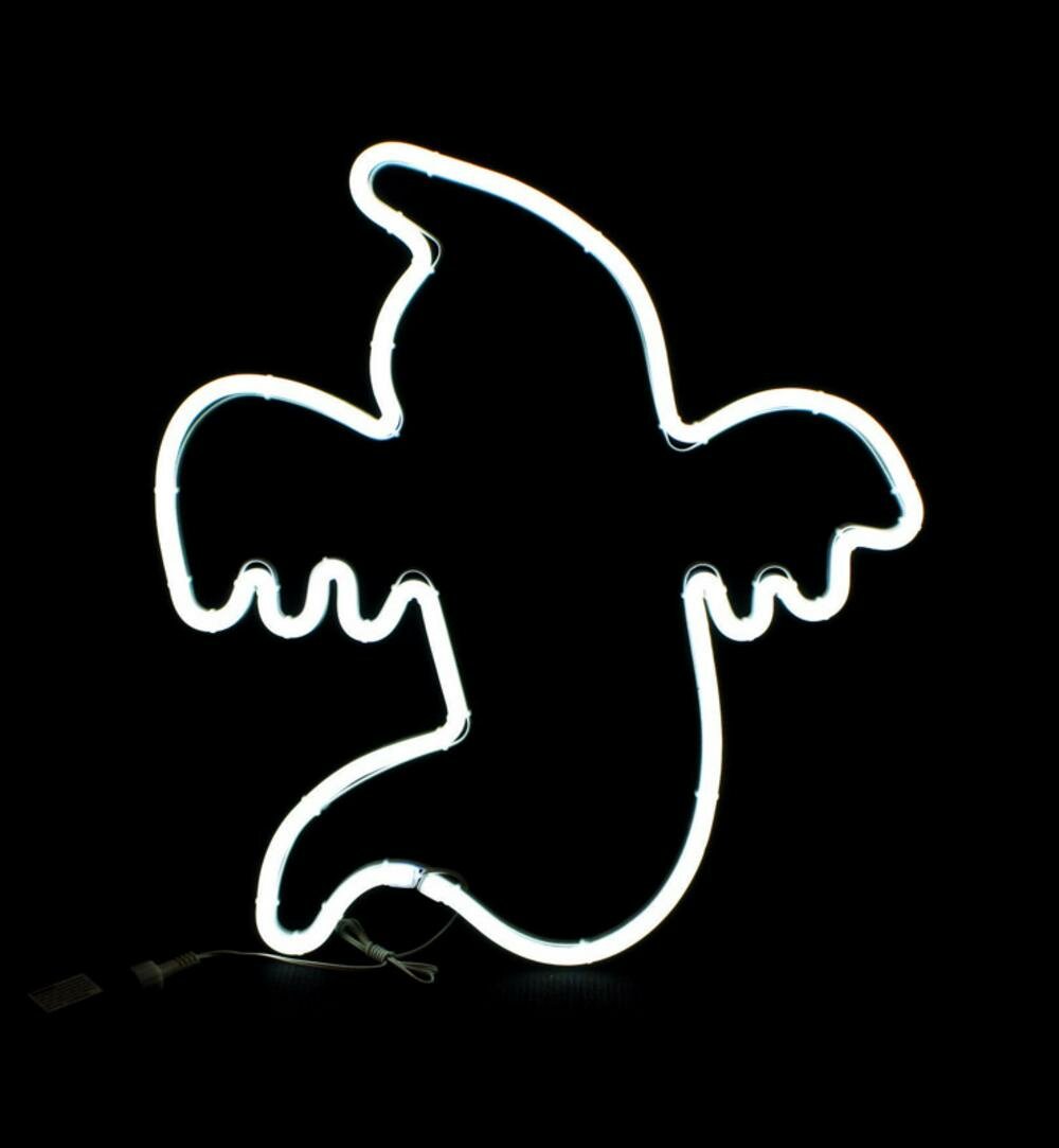 Halloween Ghost Neon Signs Led Neon Night Light With Base