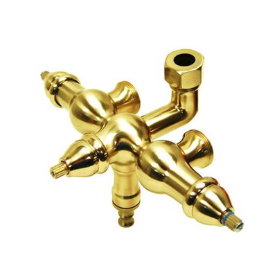 Vintage Faucet Body Kingston Brass Finish: Polished Brass