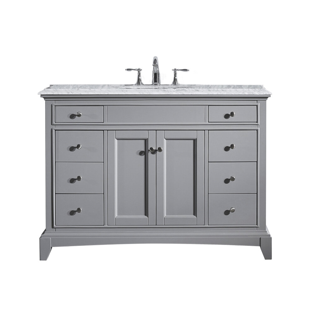 Eviva Elite Princeton 42 White Vanity Reviews Perigold