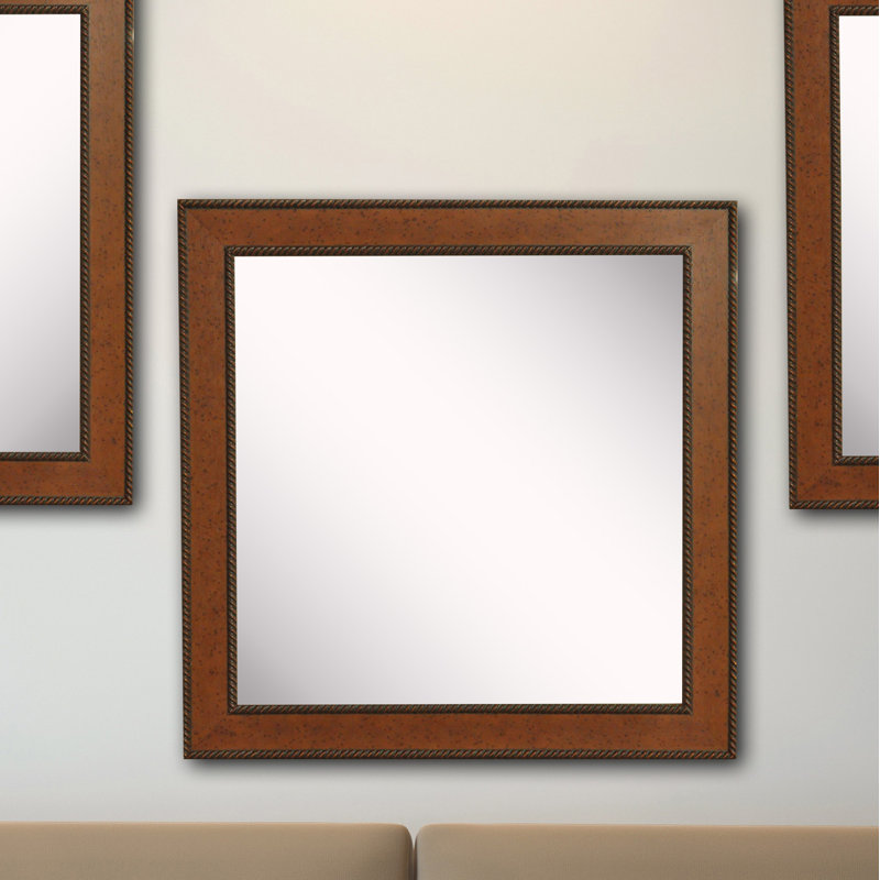 Charlton Home 3 Piece Kimzey Western Rope Rustic Wall Mirror Set Wayfair