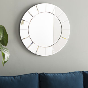 Odd Shaped Mirrors Wayfair Sun Shaped Wall Mirror