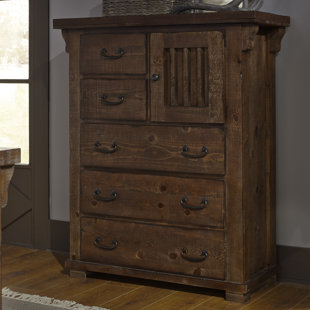 Dressers Chest Of Drawers You Ll Love Wayfair Buckleys 5 Drawer Combo Dresser