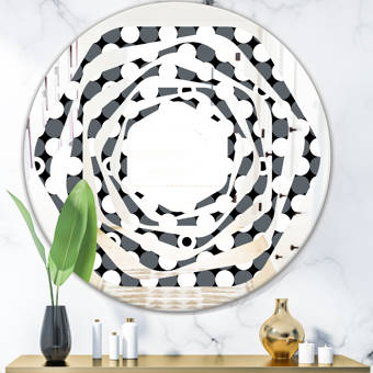 Orren Ellis Julewitz Perla Modern And Contemporary Beveled Lighted Bathroom Vanity Mirror
