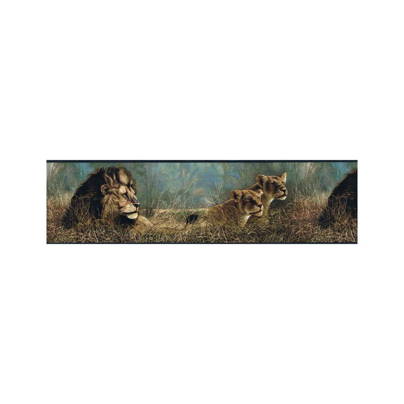 World Menagerie Gates Animals 15 L X 7 W Wallpaper Border Wayfair
