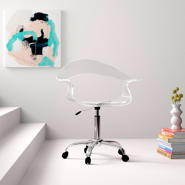 Clear Lucite Desk Chair Wayfair