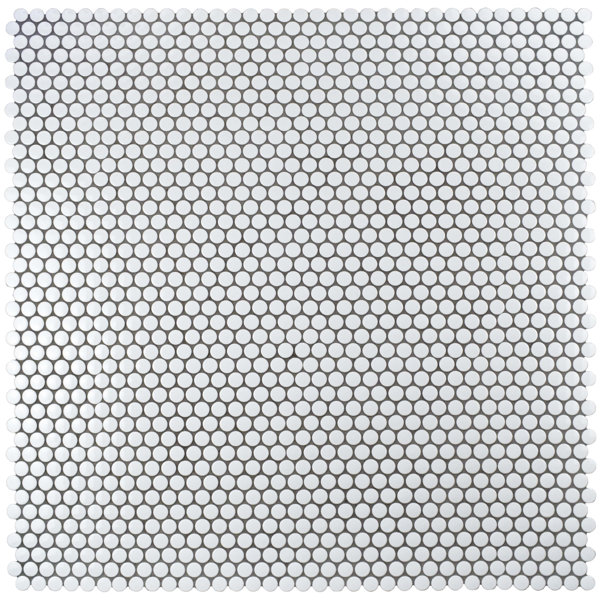 Elitetile Retro 0 75 X Porcelain Mosaic Tile In Glossy White Elitetile Retro 0 75 X Porcelain Mosaic Tile In Glossy White Reviews Wayfair