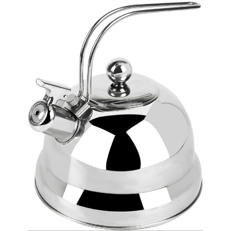 2.5L Stainless Steel Hot Water Kettle Pot With Whistle Sound Tea Kettle