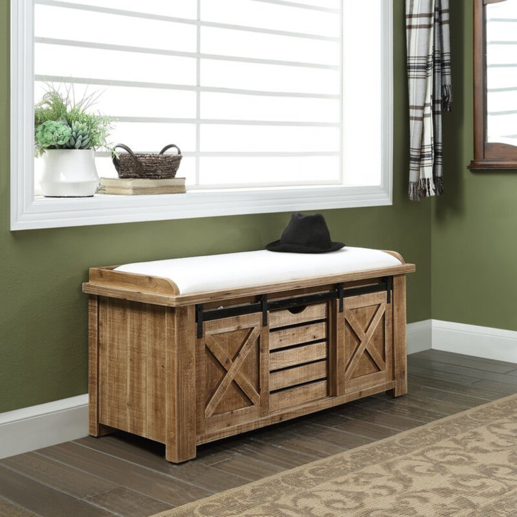 August Grove® Bouwhuis Storage Bench & Reviews Wayfair