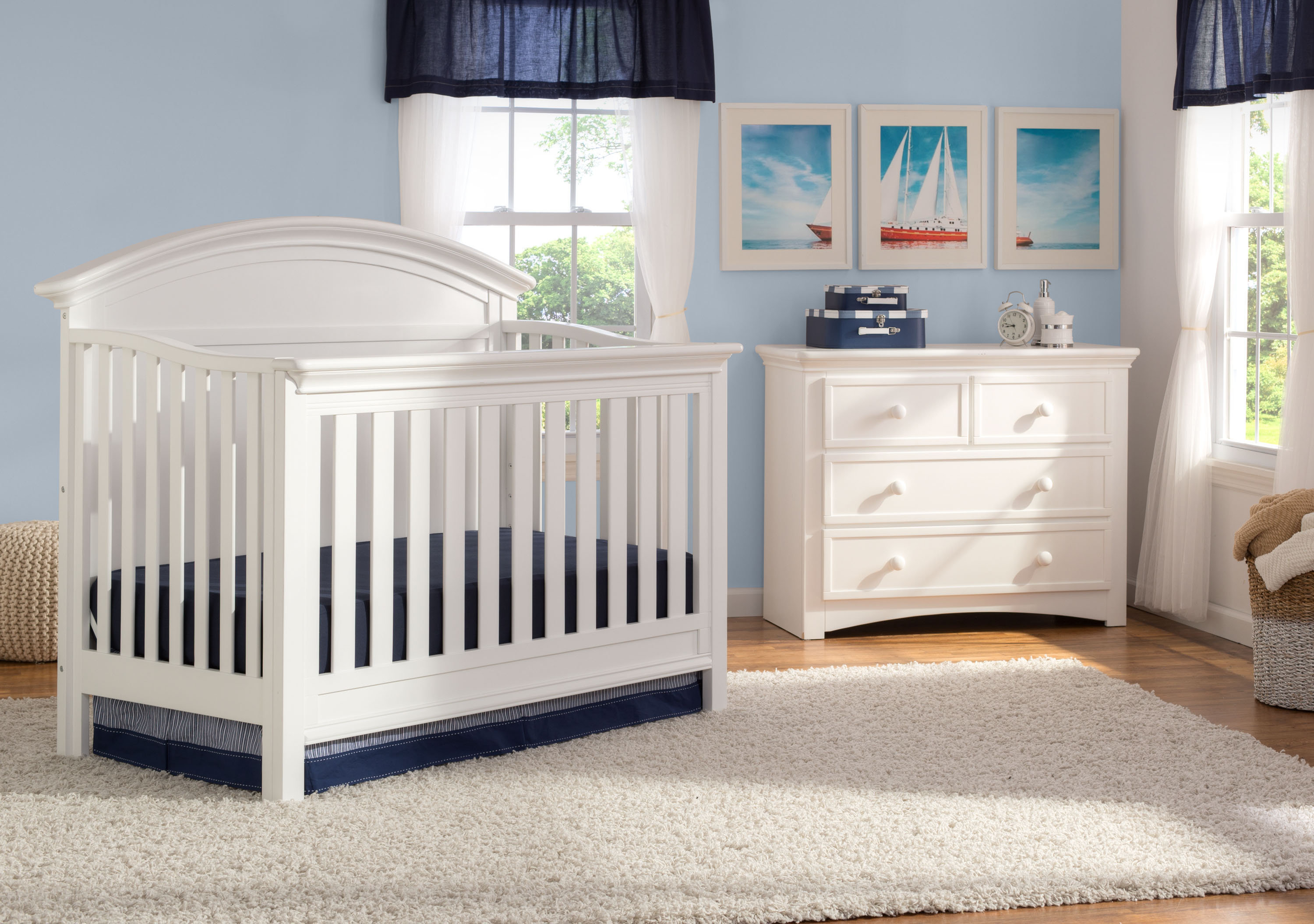 Serta Bethpage Convertible Standard Nursery Furniture Set & Reviews