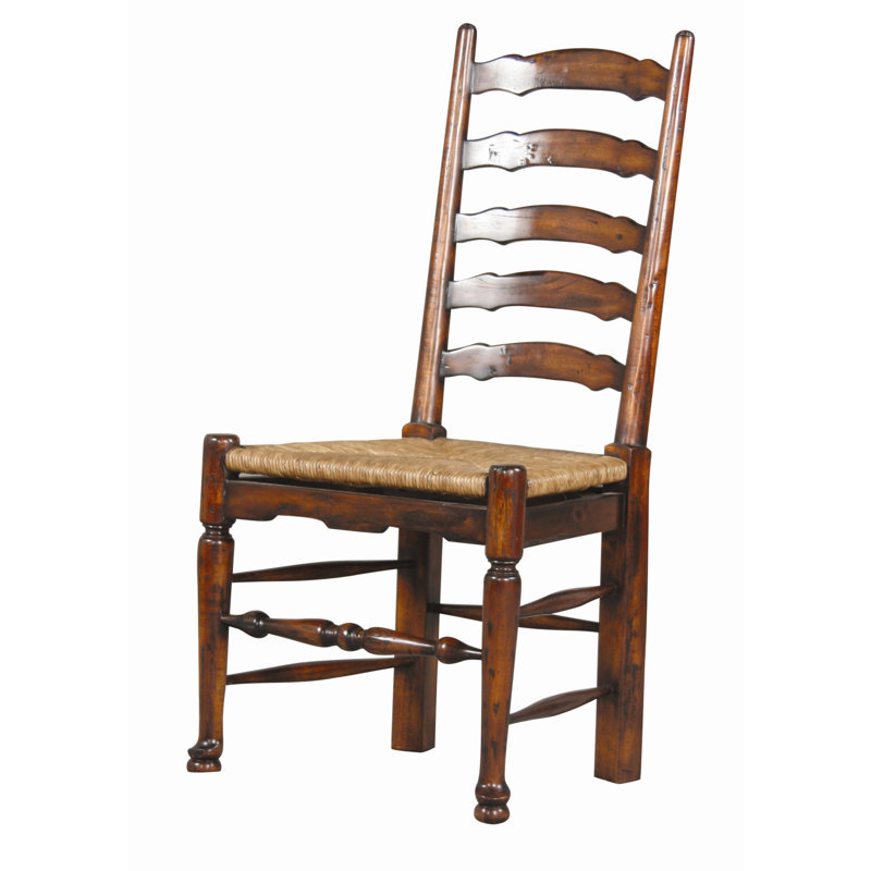 Furniture Classics English Country Solid Wood Ladder Back Side Chair Wayfair