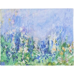 Lavender Fields by Claude Monet Framed on Canvas