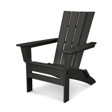 polywood ad420gy modern adirondack chair