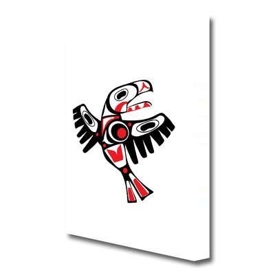 East Urban Home 'Mayan Bird' Graphic Art Print on Canvas | Wayfair.co.uk