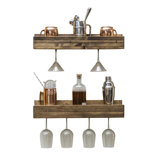 Modern Contemporary Wall Mounted Bar Shelves Allmodern