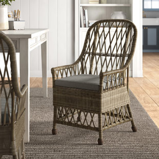Farmhouse Rustic Armed Dining Chairs Birch Lane