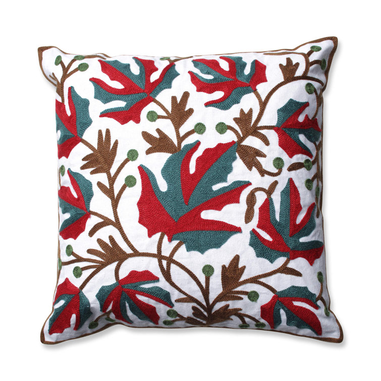wayfair red throw pillows