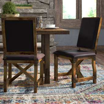 Wrought Studio Liverpool Polka Dot Upholstered Dining Chair Wayfair