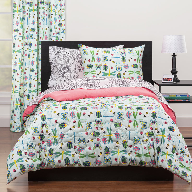 Highlights Snug As A Bug Reversible Comforter Set Wayfair