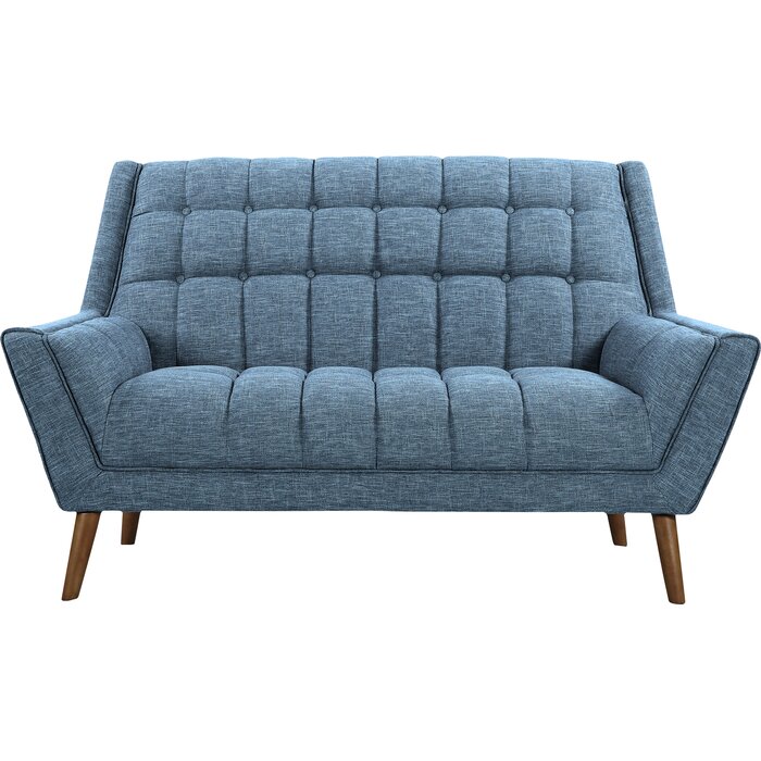 Demesne Mid Century Modern Loveseat