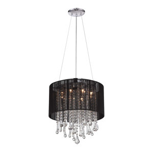 Chamberlin 8-Light Drum Chandelier