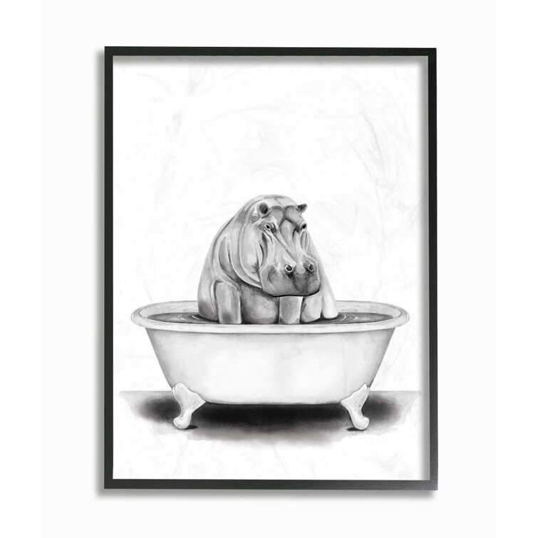 Hippo Baby Bath Support White