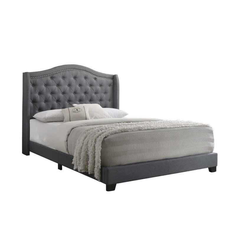 Grovelane Amara Upholstered Standard Bed & Reviews