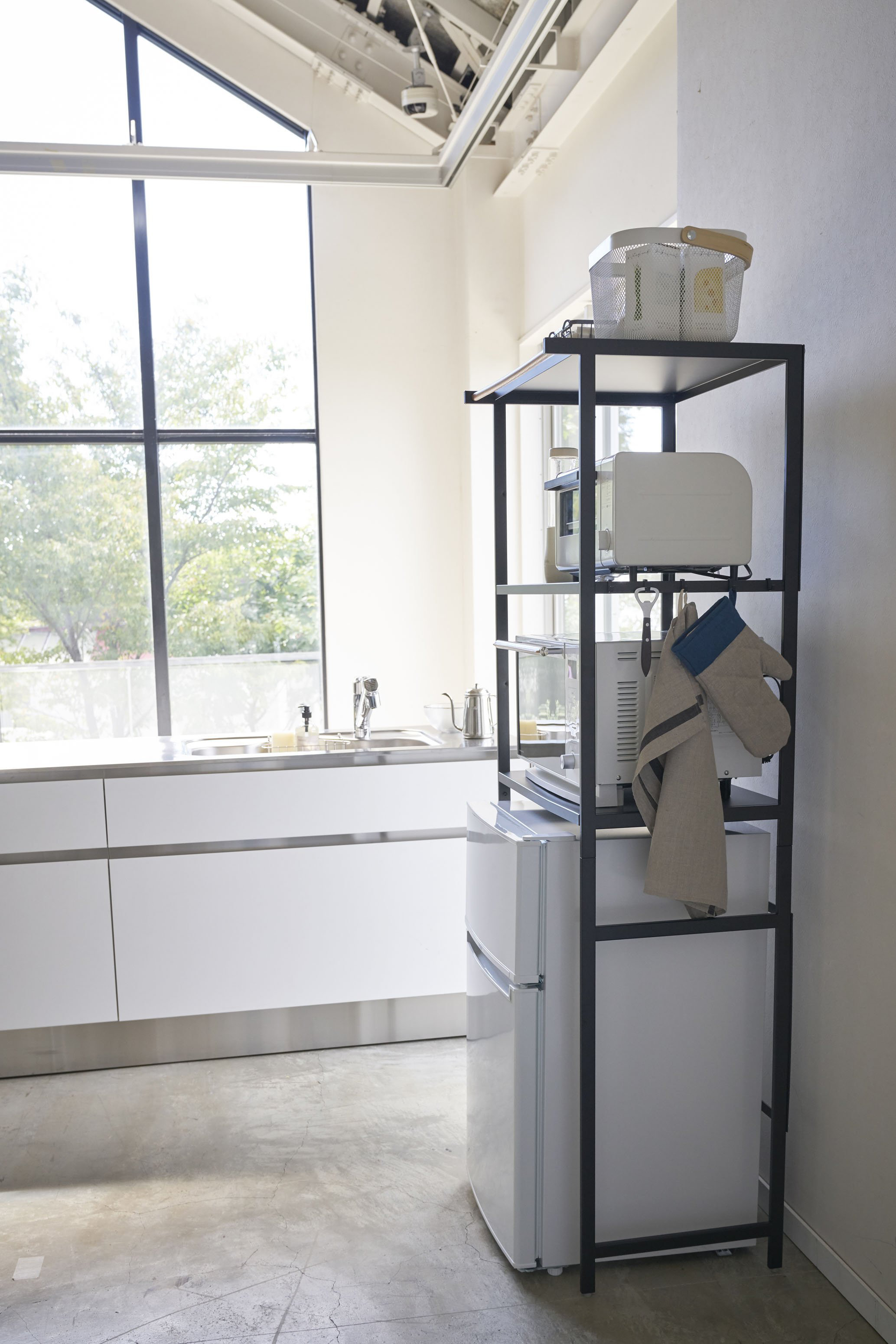 Yamazaki USA Tower Yamazaki Home Kitchen Appliance Storage Rack
