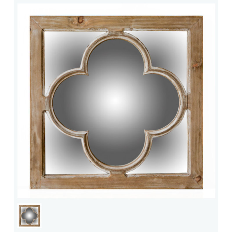 Ophelia Co Odette Antique Window Pane Rustic Distressed Wall