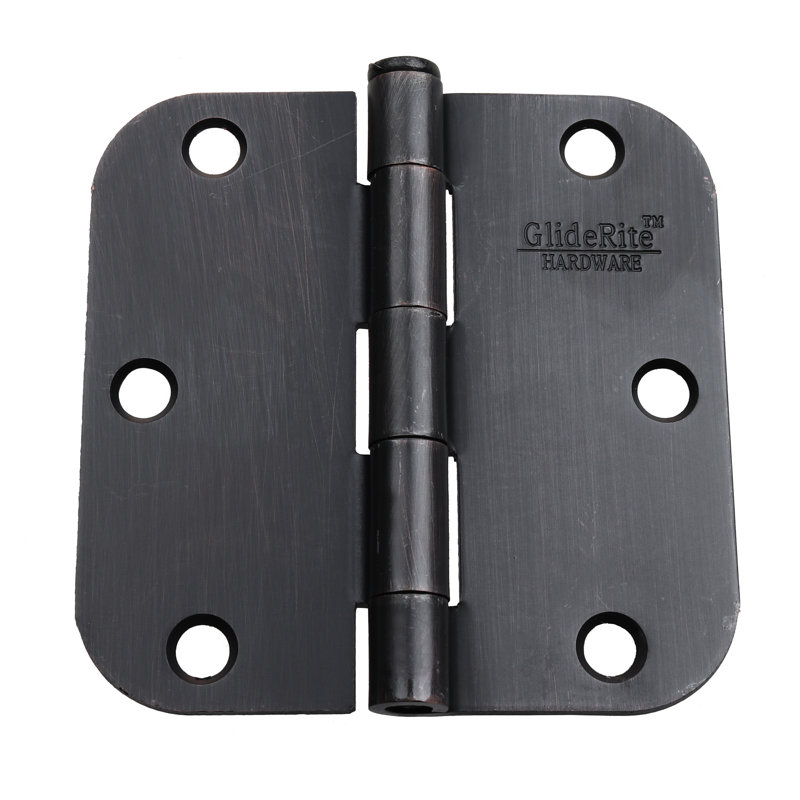 Sold in Pa Oil Rubbed Bronze finish 4/" x 4/" Ball Bearing Square Corner Hinge