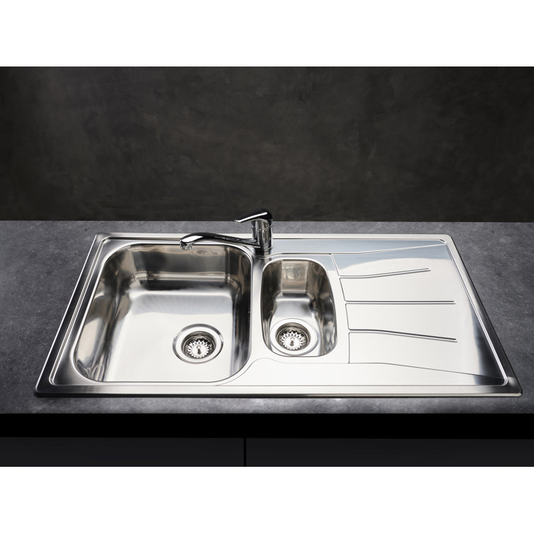 Reginox 95cm X 50cm Kitchen Sink Reviews Wayfair Co Uk
