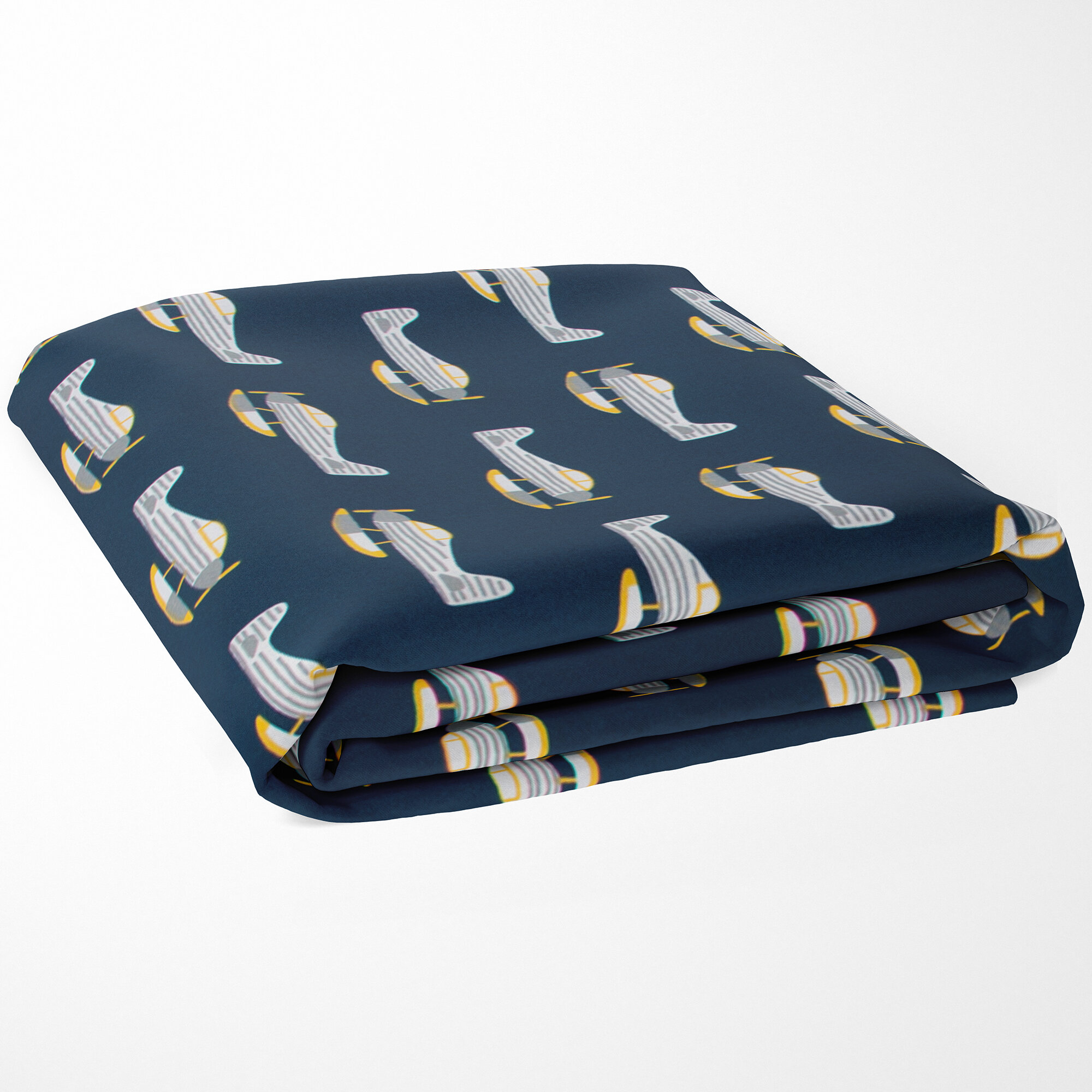 airplane fitted crib sheet