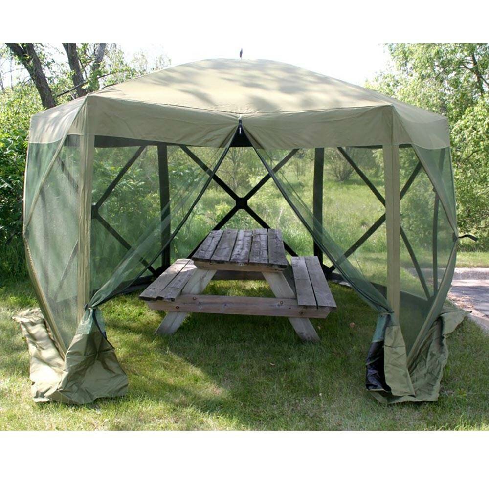 picnic table tent for camping