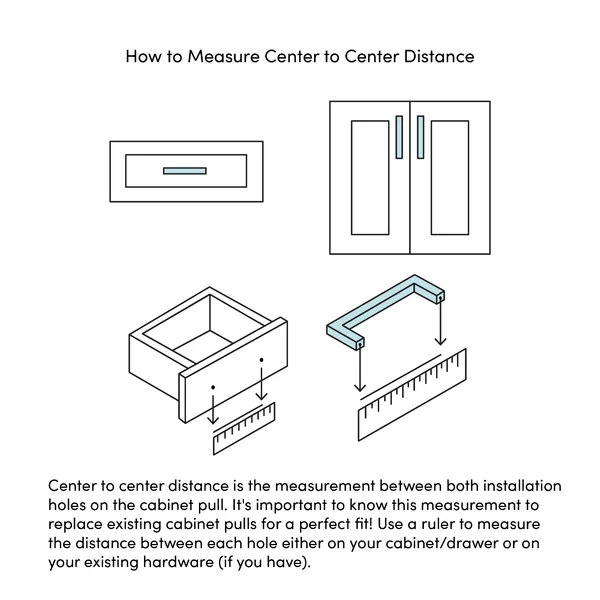 4" Center to Center Bar Pull