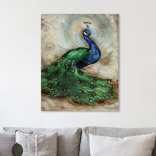 Wayfair | Peacock Canvas Art You'll Love in 2022