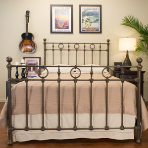 Marksburg Panel Bed by Benicia Foundry..