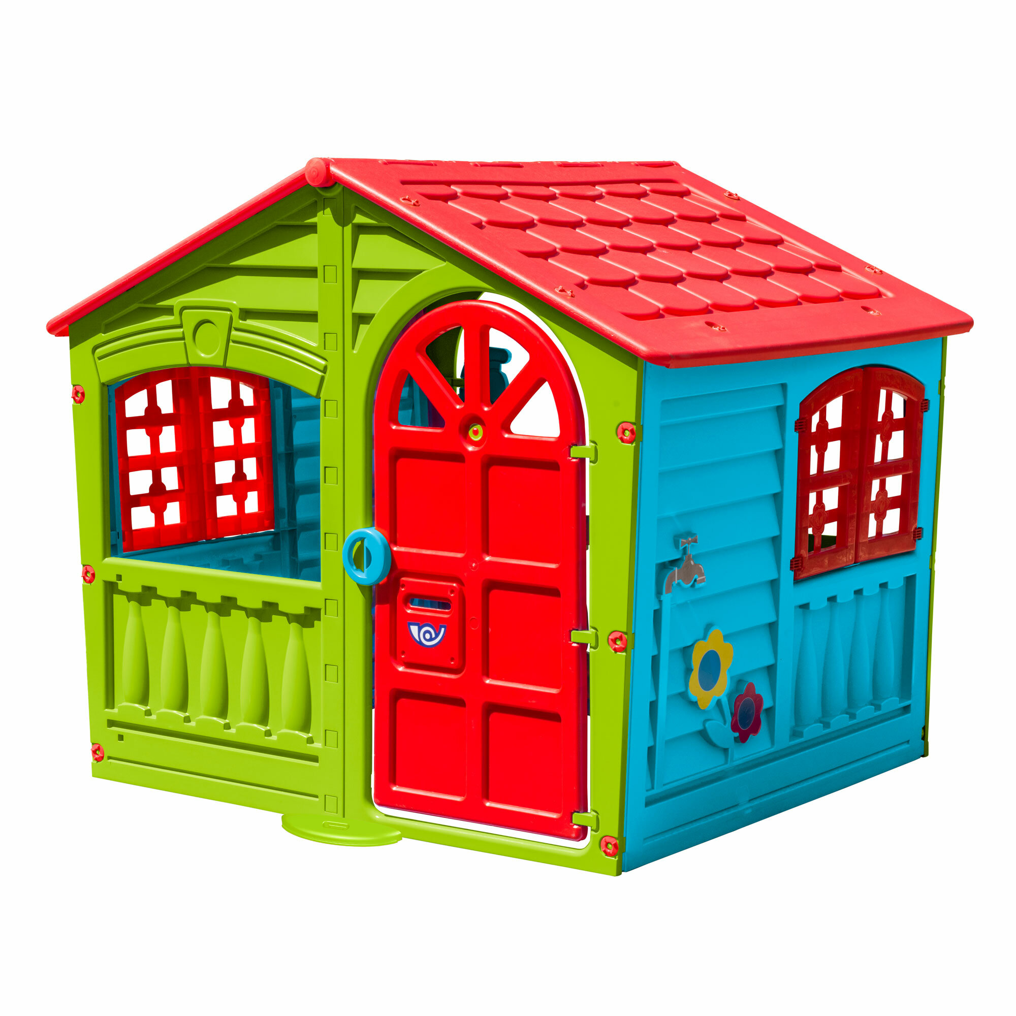 kids outdoor plastic playhouse