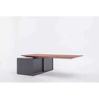 Brayden Studio Behnke L Shape Executive Desk Wayfair Ca