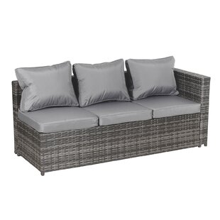 Montes Garden Sofa With Cushions By Bay Isle Home