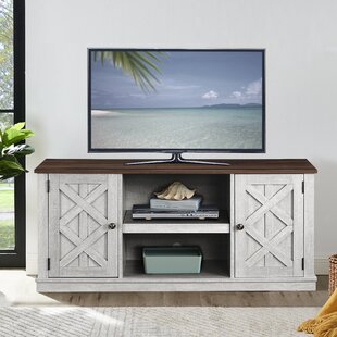 Colosseo TV Stand Entertainment Center for up to 70 TVs Walnut & Black 