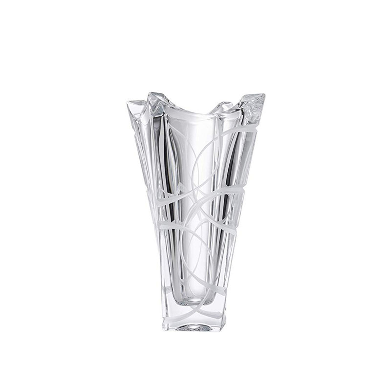 Ivy Bronx Keim Clear 12 Indoor Outdoor Glass Table Vase Wayfair