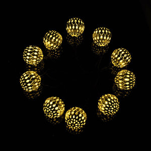 Modern Home 12-Light 13 ft. Globe String Lights