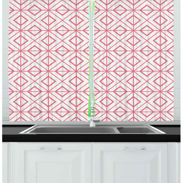 East Urban Home Kitchen Curtains Kitchen Curtain Wayfair