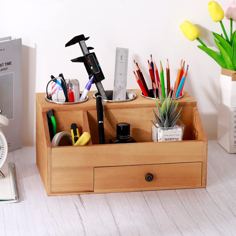 wooden hair dryer holder