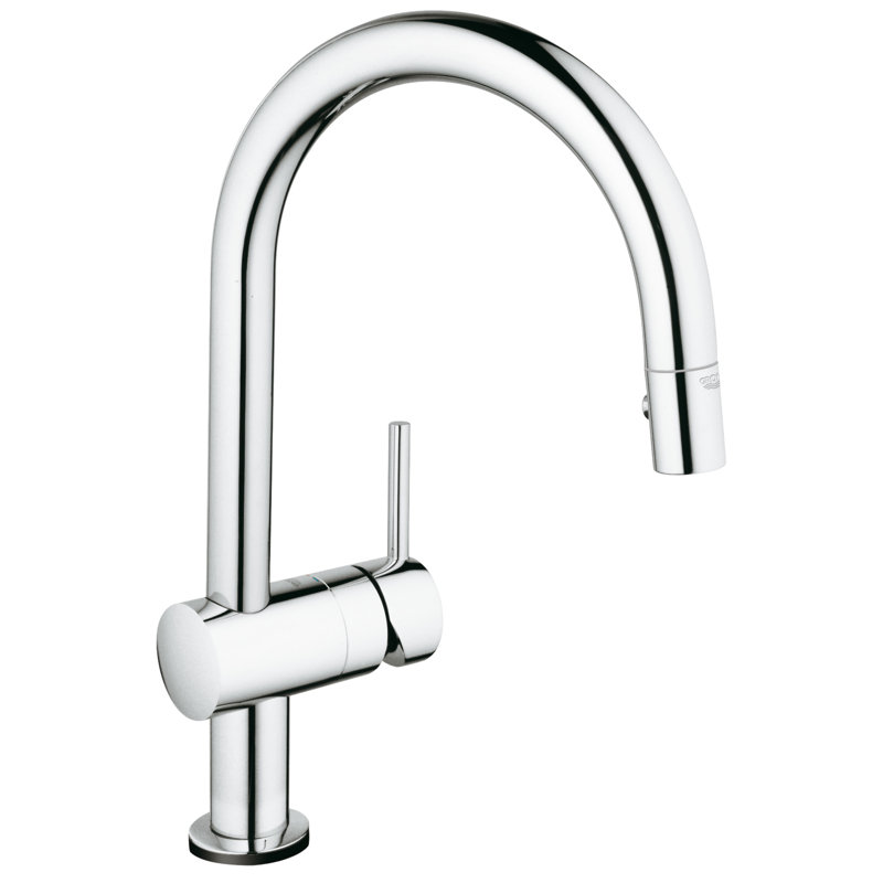 Cottage Style Decor Inspiration in a Florida Beach House Minta Pull Down Touch Single Handle Kitchen Faucet #modernfaucet