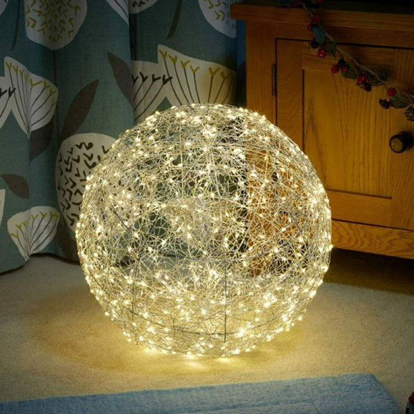 Sechseck Licht Schneeflocke Lichtkette Batteriebetriebene LED Licht Weihnachten 