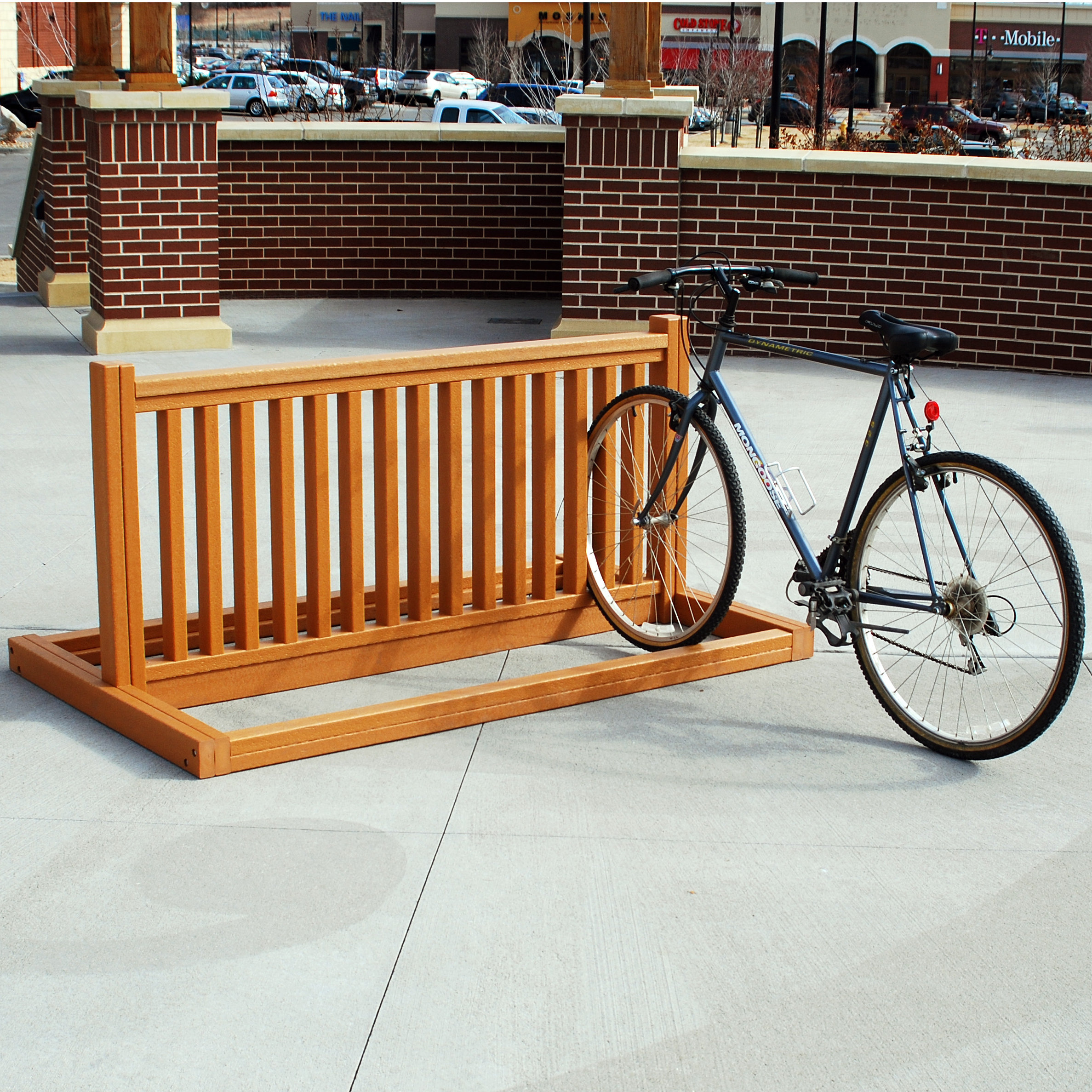 4 bike standing rack