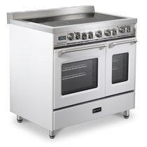 bisque glass top stove