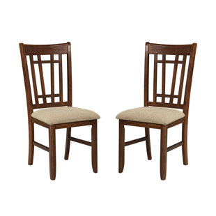 Whisman Lattice Back Side Chair (Set Of 2) by Millwood Pines Wonderful