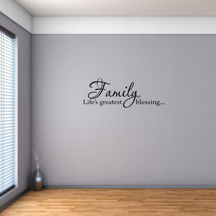 Graphic Vinyl Decal Sticker Art wall sticker, The greatest joy in Life Wall Words wall quote Wall decal