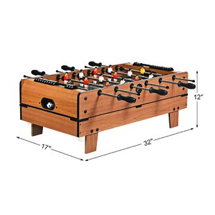 Suitable for Multiplayer Games Size 34.5 23 7 Classic Children's Table Football Sturdy and Durable Easy to Carry with Score Table